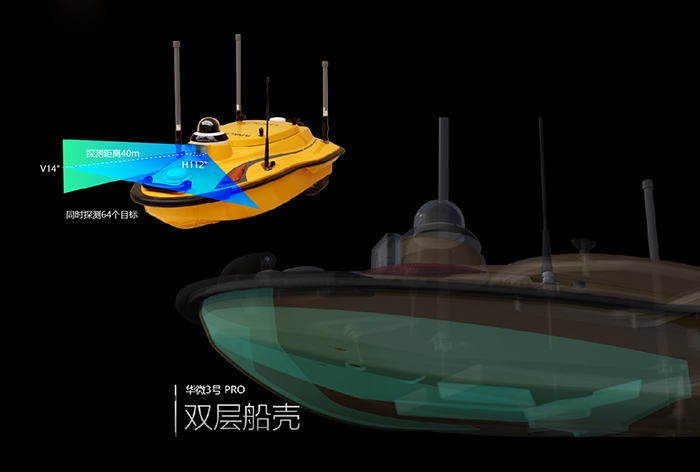  華測—華微3號Pro無人測量船