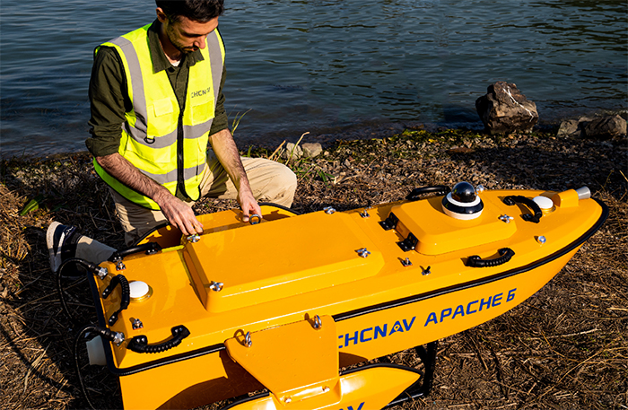 華測—華微6號無人船